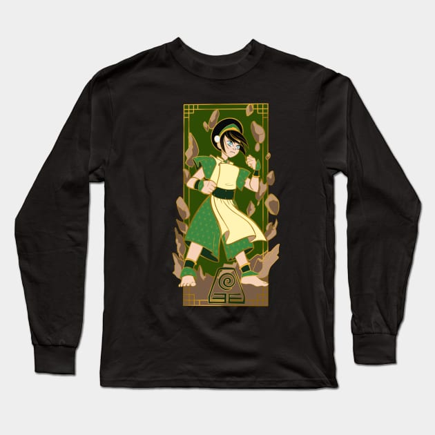 Toph Beifong Long Sleeve T-Shirt by SophieScruggs